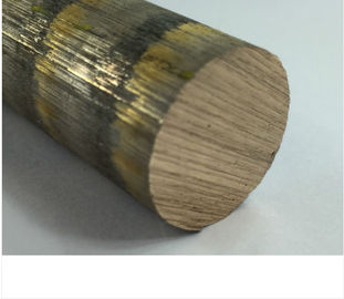 CuSn12 Tin Silicon Bronze Rod , Bronze Bar Stock With Round / Square Shape