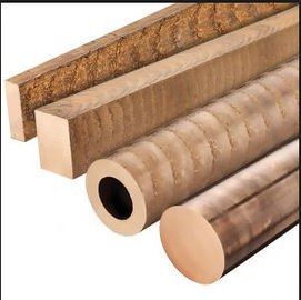 CuSn12 Tin Silicon Bronze Rod , Bronze Bar Stock With Round / Square Shape