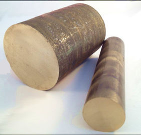 CuSn12 Tin Silicon Bronze Rod , Bronze Bar Stock With Round / Square Shape