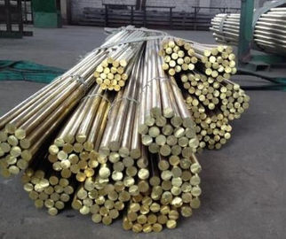 CuSn12 Tin Silicon Bronze Rod , Bronze Bar Stock With Round / Square Shape